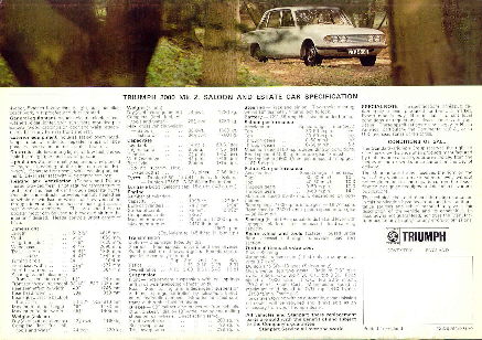 Triumph 2000 Mk2  (R&uuml;ckseite)